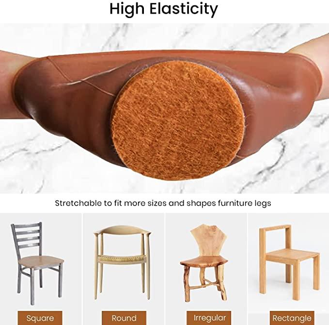 NOBILEA Silicone Chair Leg Protectors